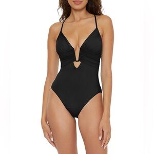 BECCA Black Women's One Piece Swimsuit
